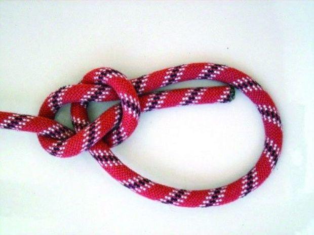The bowline makes a secure loop in the end of a piece of rope for fastening a mooring line to a ring or a post, among other uses. Under load, it does not slip or bind. With no load, it can be untied easily.
