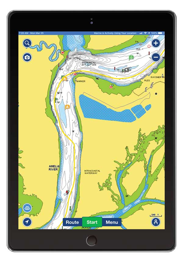 tablet navigation