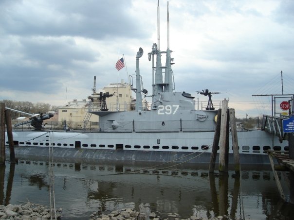 Vandals intentionally opened hatches to flood the USS Ling. Photo courtesy New Jersey Naval Museum