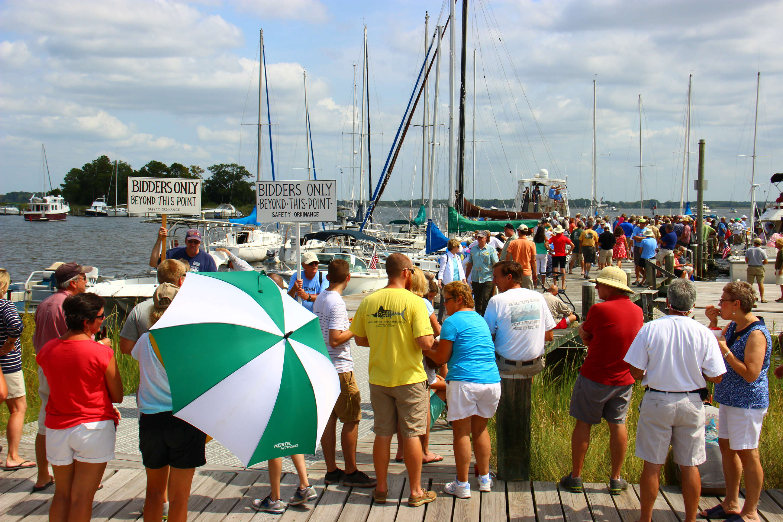 CBMM's Boat Donation Program takes donations and resells boats throughout the year, holding aside some for the annual auction.
