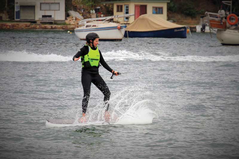 foiling electric surfboards