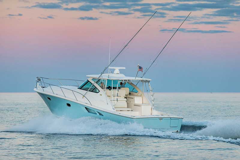 The Tiara 43 Open will get you out to the canyons in short order.