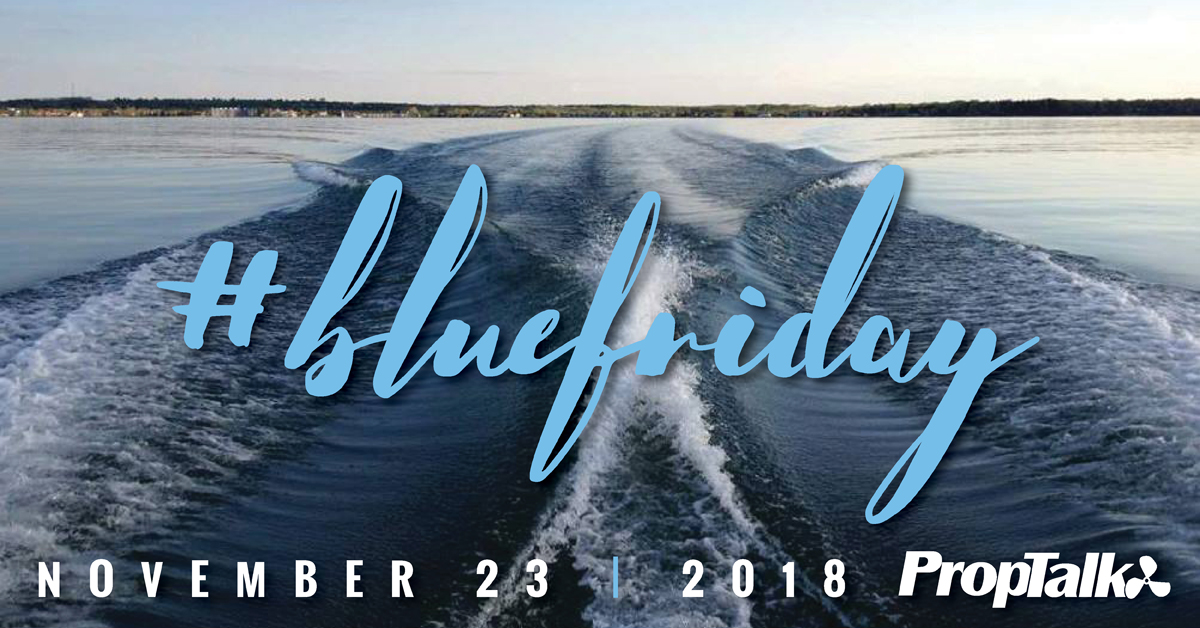 Don't go shopping, go to the water! #bluefriday
