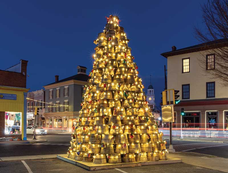 chesapeake bay lighted boat parades