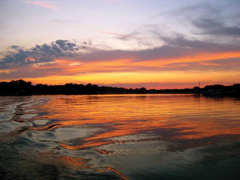 summer boating