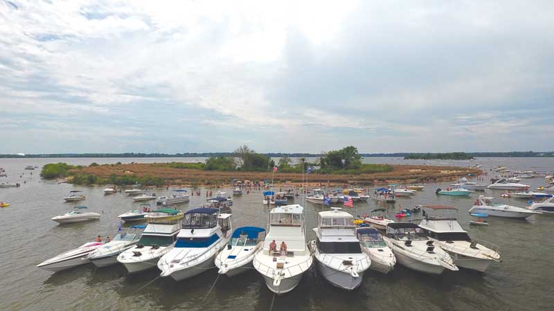 upper bay anchorages