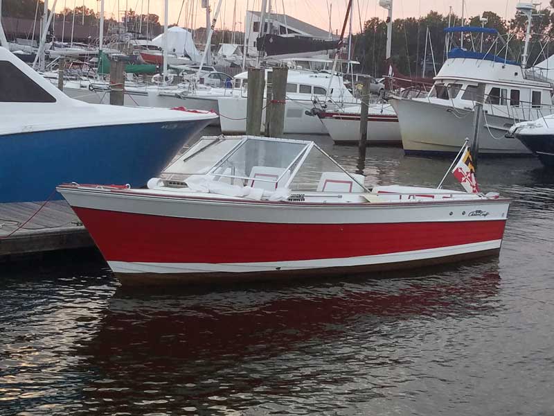 chris-craft sea skiff