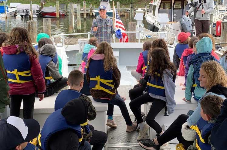 kids cruising the chesapeake