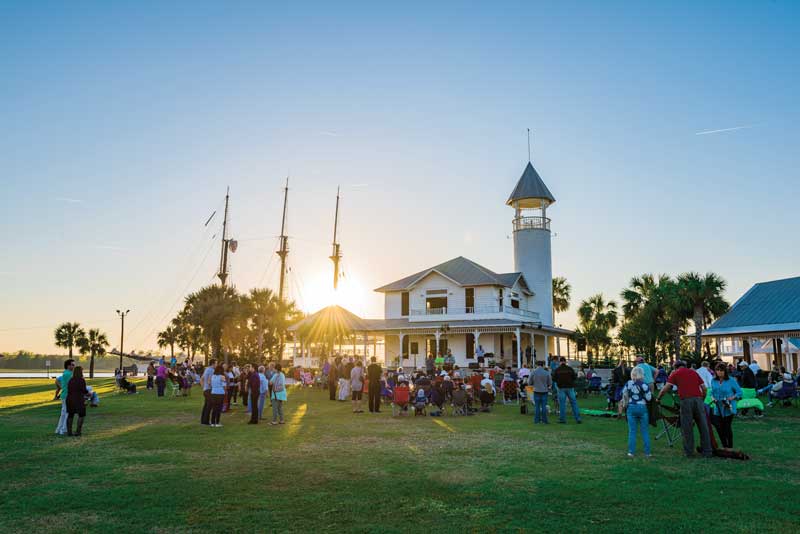 Mary Ross Waterfront Park. Photo courtesy of GoldenIsles.com