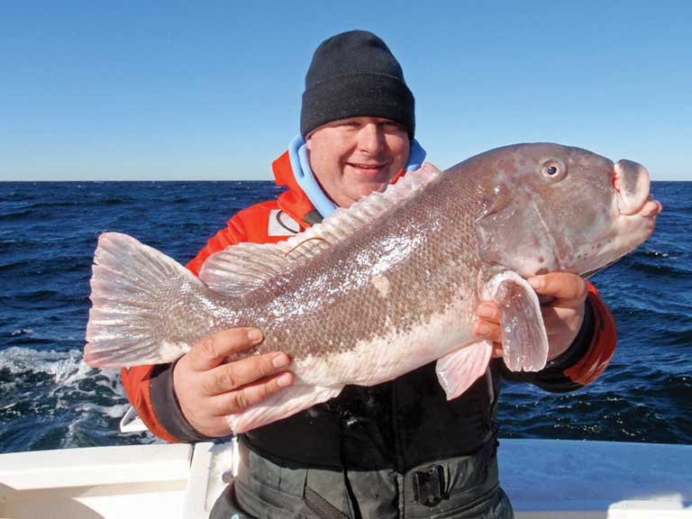 Ken Niell with a big tog.     