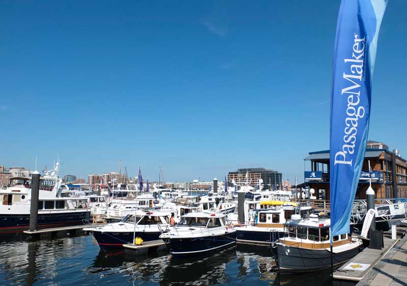 TrawlerFest Baltimore will be held at Harbor East Marina.