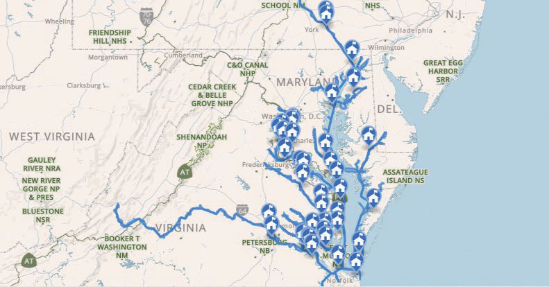 chesapeake national historic trail