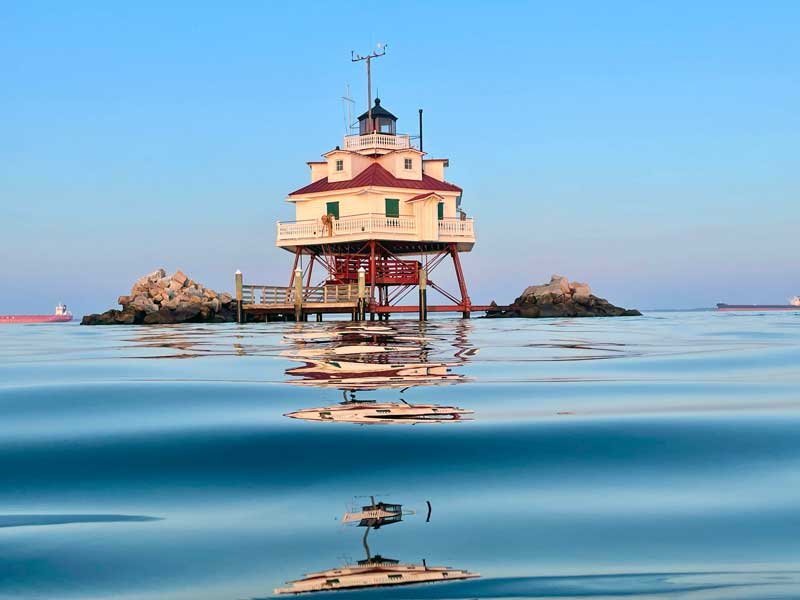 thomas point shoal lighthouse