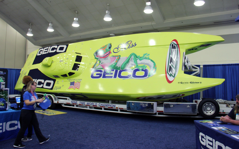 Travis Pastrana joins Miss GEICO Offshore Racing Team