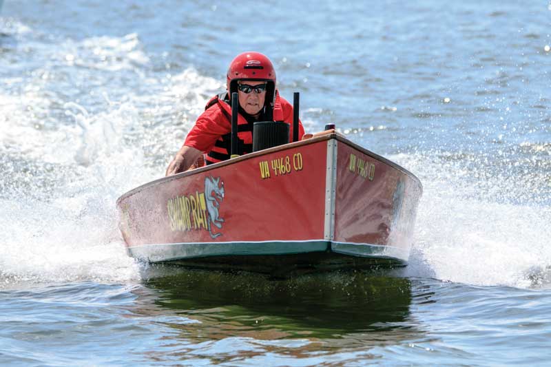 Tuffy Garrett, smith island crab skiff racer