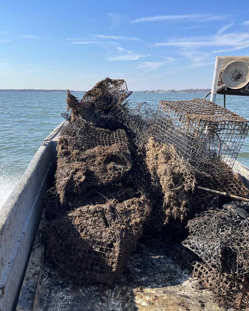 derelict crab pots