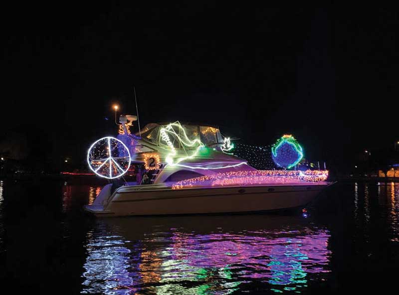 chesapeake bay lighted boat parades