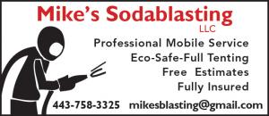 Mike's Sodablasting provides quick, thorough mobile and in-house services. Bottom Paint removal serving marine, automotive, commercial, and residential customers throughout MD, DE, VA, and DC