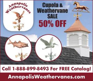 Annapolis Weathervanes and Cupolas