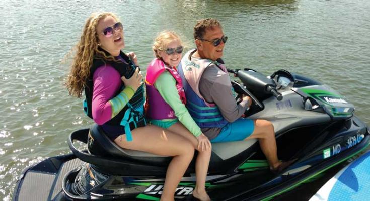 first jetski ride