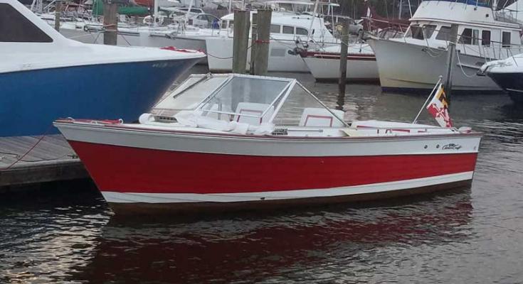 chris-craft sea skiff