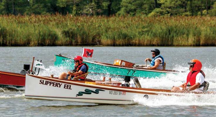 smith island crab skiffs