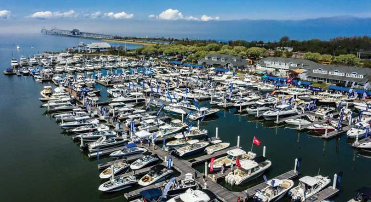 bay bridge boat show