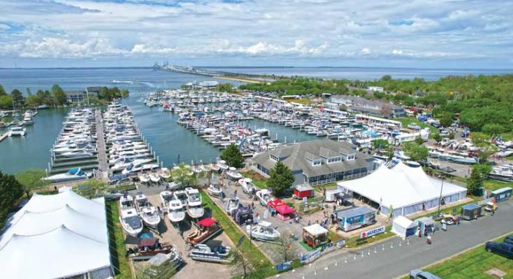 bay bridge boat show