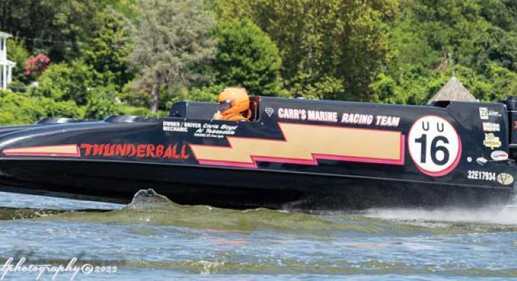 vintage raceboat