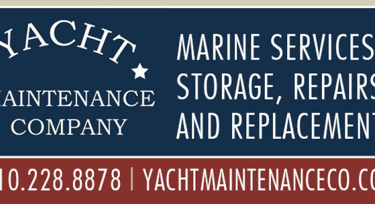 Marine services, storage, repairs and replacements.