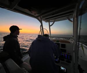 boating at night 