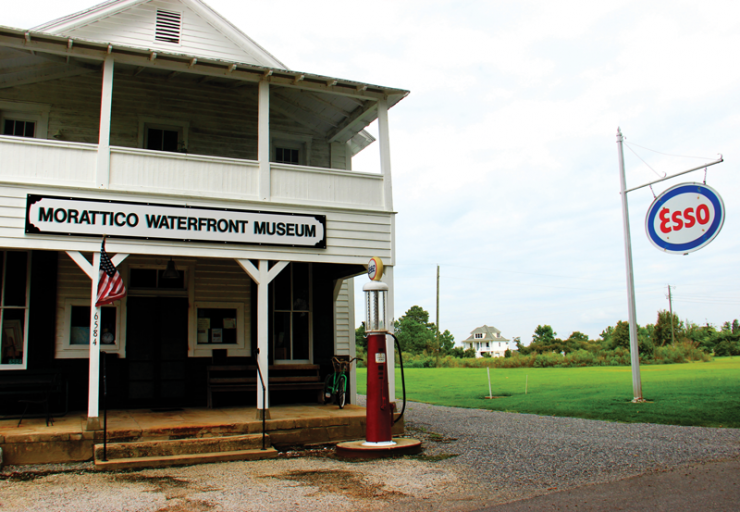 The Morattico Waterfront Museum is housed in the old Morattico General Store.