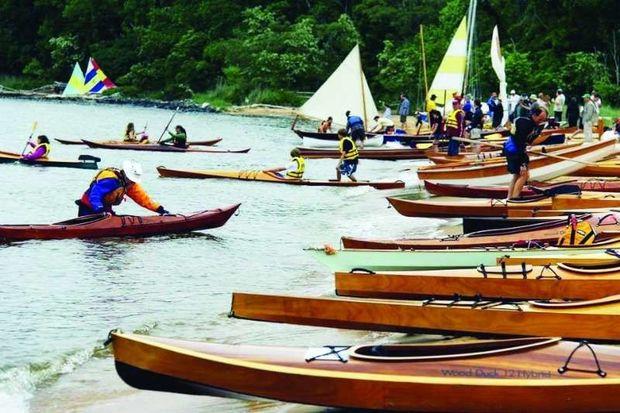 Last year’s OkoumeFest presented by Chesapeake Light Craft at Matapeake State Park.