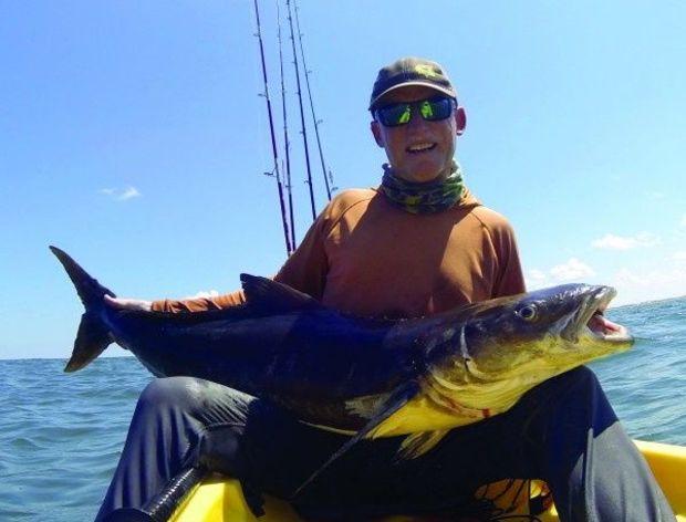 Ric Burnley fishes from kayaks, custom sport fishers, and everything in between.