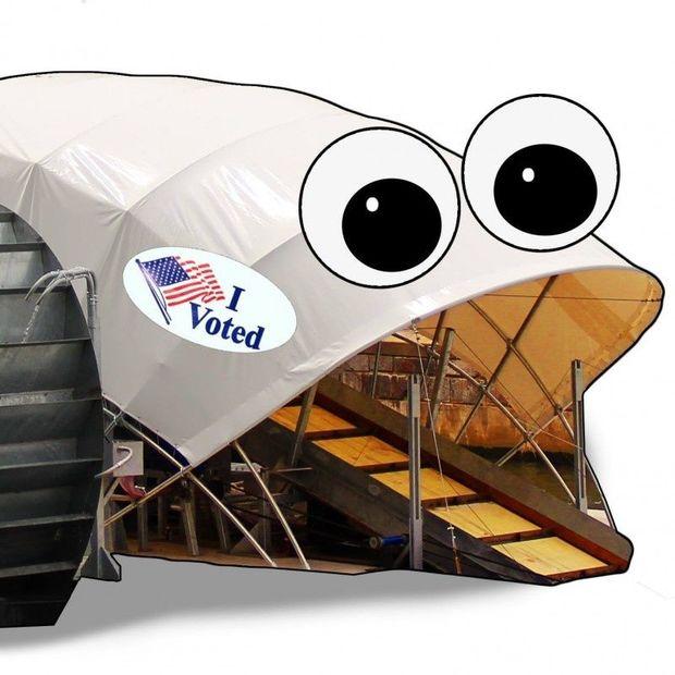Courtesy facebook.com/mrtrashwheel Courtesy facebook.com/mrtrashwheel