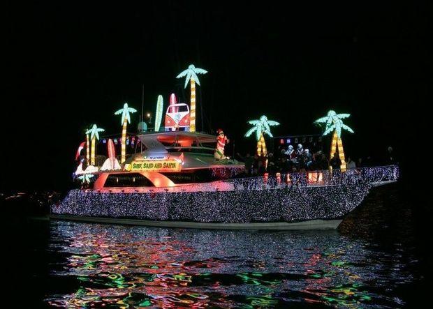 Photo courtesy Eastport Yacht Club Lights Parade/ Facebook