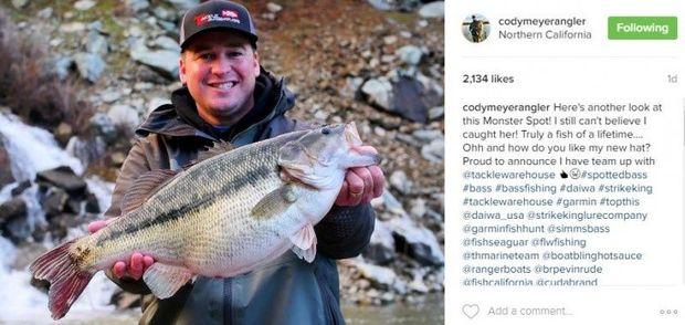 World record spotted bass - Bassmaster