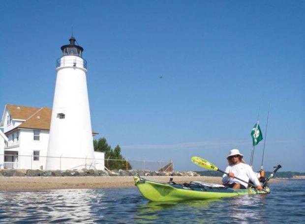 Kayak Kevin Whitley has been a leading force in kayak fishing for more than a decade. Photo courtesy of Ric Burnley