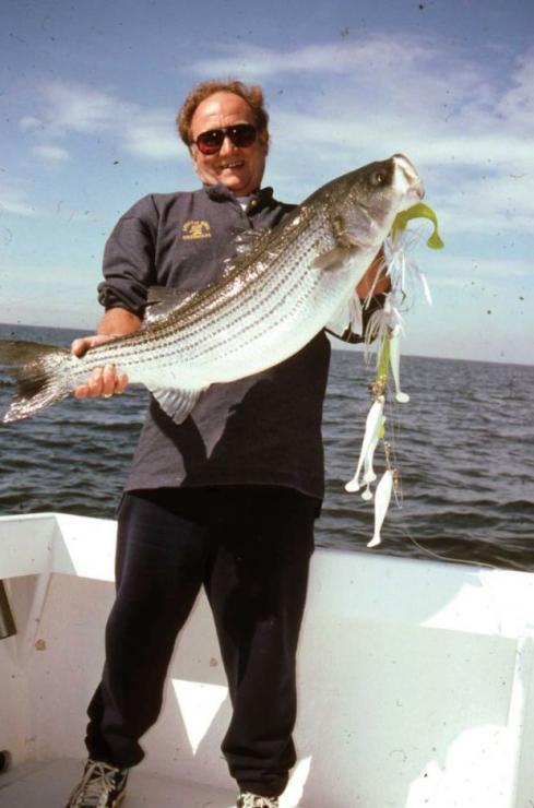 A trophy rockfish caught on one of Harrison's charter fleet boats.
