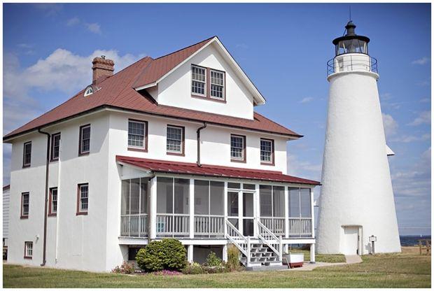 Cove Point Lighthouse Keepers House. Photo by Ken Hartman Cove Point Lighthouse Keepers House. Photo by Ken Hartman