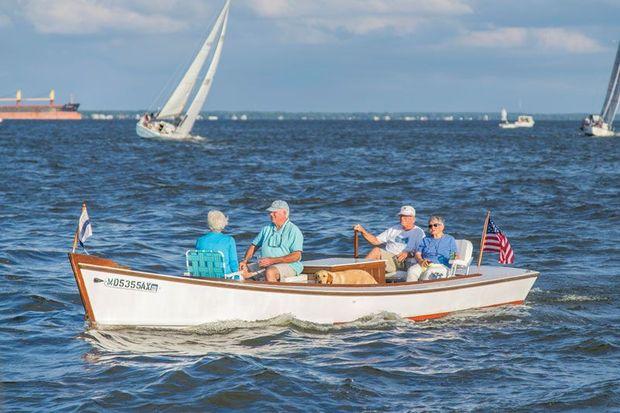 Some boats were meant for show, not work. Photos by Al Schreitmueller