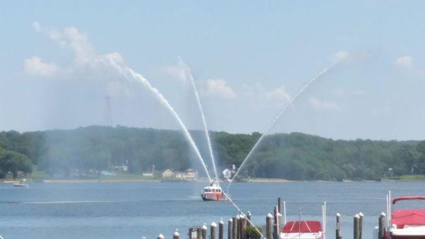 Photo courtesy Robert Edwards from Lee's Marina in Charlestown