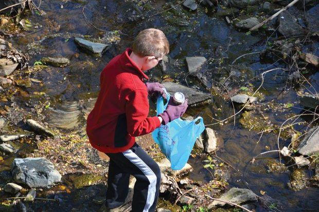 Find a cleanup site near you! Photo courtesy Geri Schlenoff