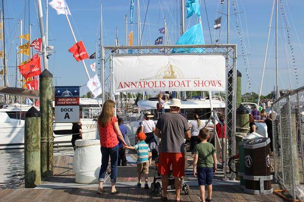 Downtown Annapolis has welcomed the boat shows each fall since 1970. Downtown Annapolis has welcomed the boat shows each fall since 1970.