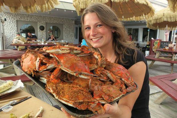 An all-you-can-eat crab feast in Rock Hall. Photo by Michaela Urban