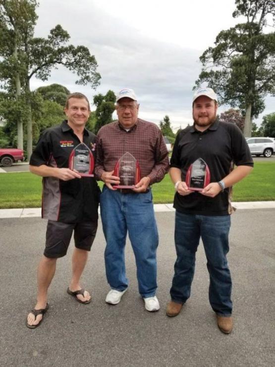 The THRASH Race Team (L to R): Michael Harris, Charlie Christman, and Steven Christman.