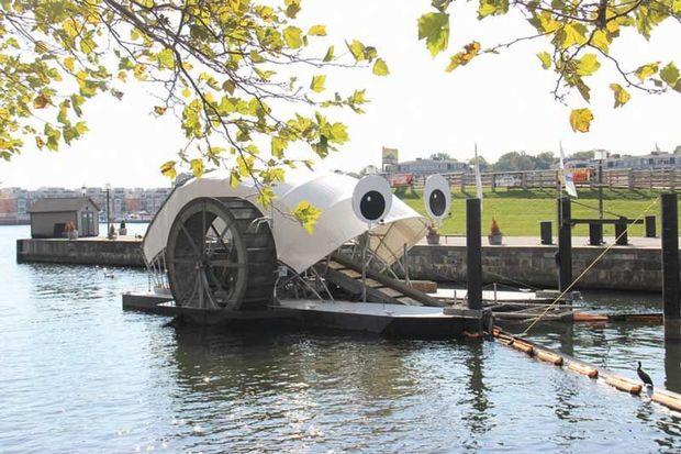 Mr. Trash Wheel, the one that started it all.