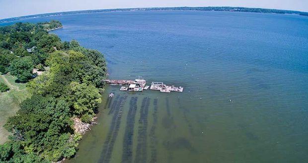 Hollywood Oyster Company is located on the Patuxent River. Images courtesy Tal Petty