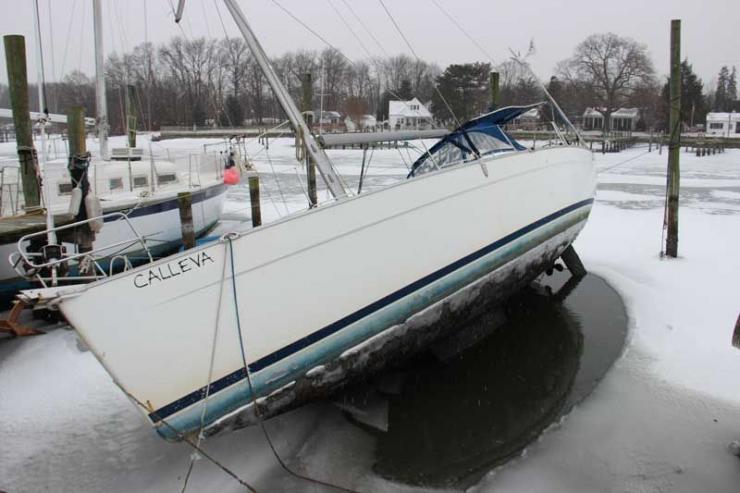 And they thought they were in the deep water slip...