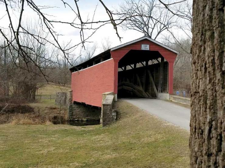 Foxcathcher Covered Bridge. Photo by Carla Cebula courtesy of Fair Hill NRMA